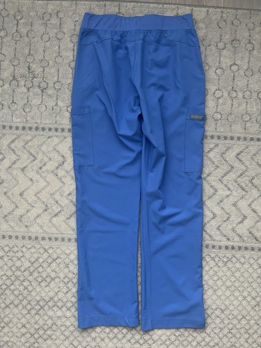 Womens MED COUTURE Ceil Blue Scrub Set, Size S, INSIGHT Top/Bottom, Free Ship - Picture 8 of 21