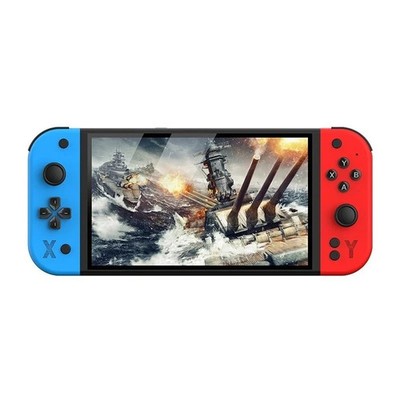 G90 7'' 64GB Retro Handheld-Spielkonsole PSP PS1 Emulator TV Spiele Controller