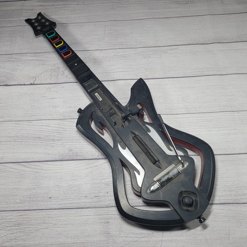 ACTIVISION Wireless Guitar Controller Nintendo Wii Model 96158805 BROKEN WORKS!