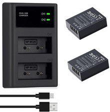 NP-W126 NP-W126S Battery for Fujifilm XM5 X10...