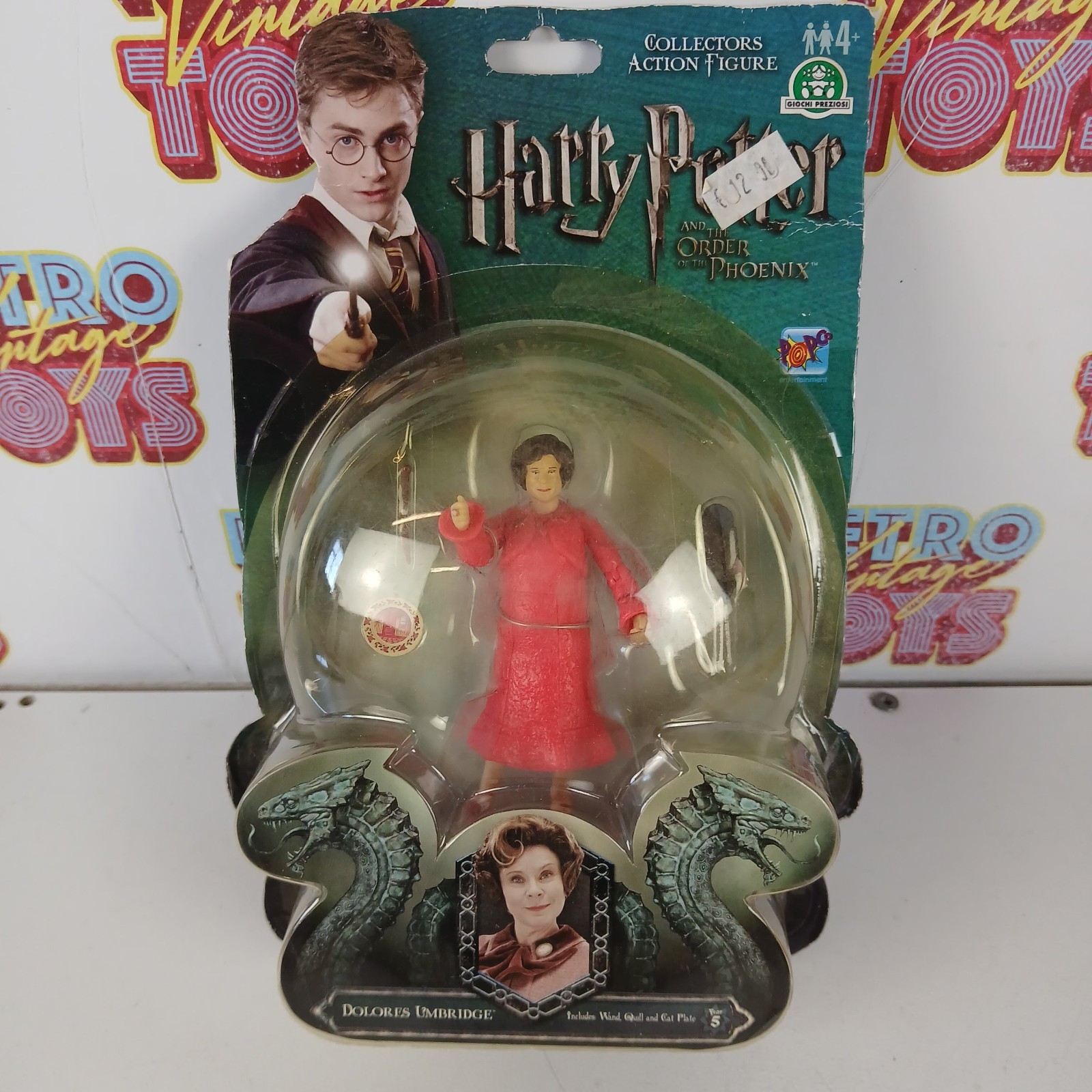 DOLORES UMBRIDGE ACTION FIGURE HARRY POTTER ORDER OF THE PHOENIX WB WARNER BROS