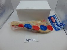 Vintage Fli Back Wooden Paddle Ball Toy Cowboy Bucking Bronco With Ball