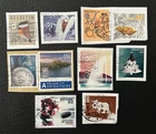 Lot of 10 Swiss Stamps Various Years - On Fragment - Briefmarks J68