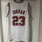 Michael Jordan SIGNED Chicago Bulls NBA #23 Jersey White - ACA COA: A44813