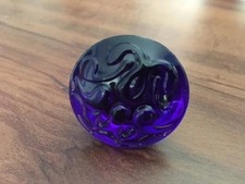 5 Glass Acrylic Knobs Handles Kitchen Cabinet Dresser Hardware Sapphire Blue