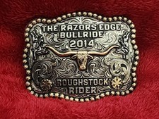 Rodeo BULLRIDING X Treme Champion Trophy Buckle  Roughstock  2014  Rare  725