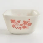 VTG Pyrex Pink Gooseberry 1.5 Pint 0502 Refrigerator Dish NO LID