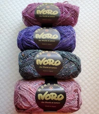 Noro Silk Garden Sock Solo Wool Silk Polyamide Mohair 100g 300m Dk Weight New