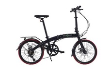 Ecosmo 20" Lightweight Alloy Folding Bicycle Bike 7 SP,Full Disc,12kg -20AF09BLR