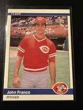 1984 Fleer Update Rookie John Franco (U-39) Cincinnati Reds