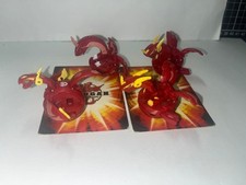 Bakugan Battle Planet Brawlers Figure ball Dragonoid Set of 4