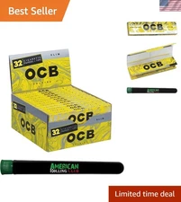 OCB Solaire Rolling Papers | King Size Slim + Tips
