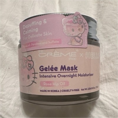 The Crème Shop x Hello Kitty Gelée Mask Moisturizer Rose Hip Oil 2.35 fl oz