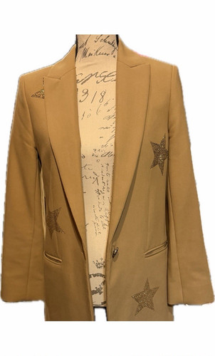 Zadig & Voltaire Women’s XS viva  Étoiles star strass blazer