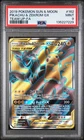 Pikachu & Zekrom Gx Full Art Pokemon Sun & Moon Team Up 162/181 PSA 9