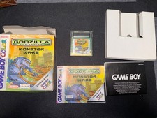 Godzilla The Series Monster Wars Nintendo Game Boy Gameboy Color OVP CIB Boxed