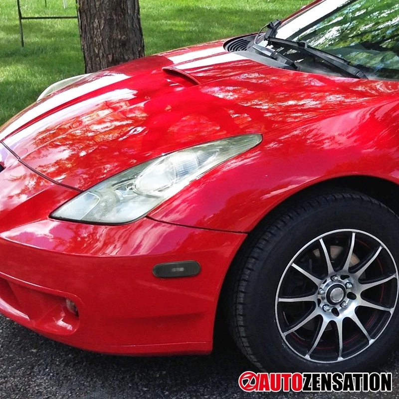Fit 2000-2005 Toyota Celica MR2 Spyder Smoke Bumper Side Marker Signal Lights Foto 2 de 4