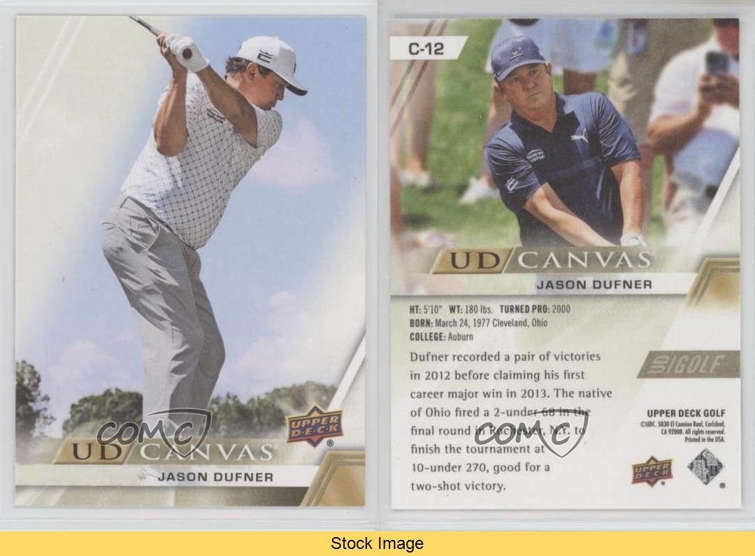 Loading Button Card 2024 Upper Deck UD Canvas Jason Dufner #C-12 READ 1o9l | eBay