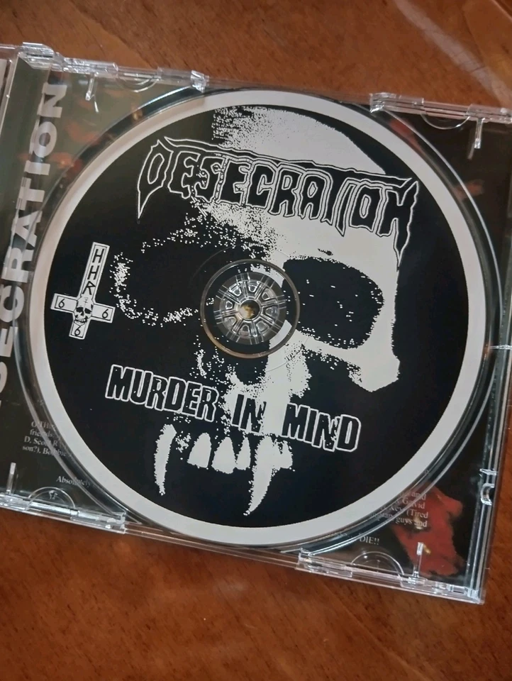 Desecration murder in mind CD Death Metal New sealed - Image 2 of 2