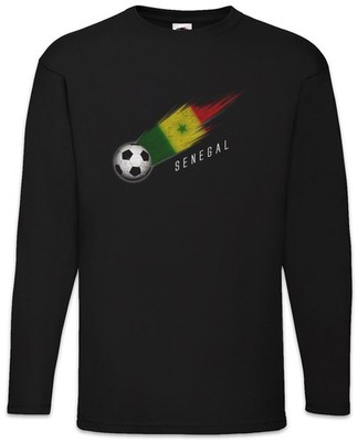 Senegal Football Comet I Langarm T-Shirt Senegalesisch Senegalesische Fahne