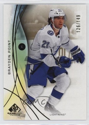 2024-25 Upper Deck SP Game Used Gold 126/149 Brayden Point #74 1ot4