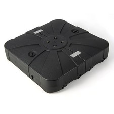 Outdoor Patio 200lbs Fillable Cantilever Umbrella Base Heavy-Duty Water-Filled