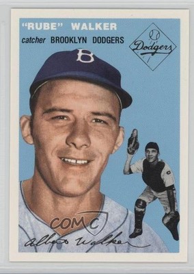 1994 Topps Archives The Ultimate 1954 Set Gold Rube Walker #153 11pj