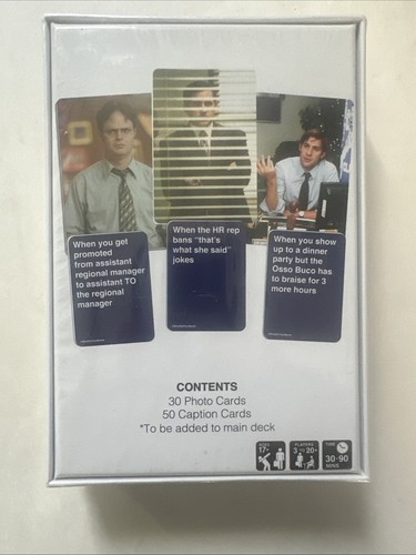What Do You Meme? The Office Expansion Pack Game Brand New Sealed - Picture 2 of 2