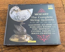 Mozart: The Complete String Quintets KV 174, 406, 515, 516, 593, & 614 (3 CD)