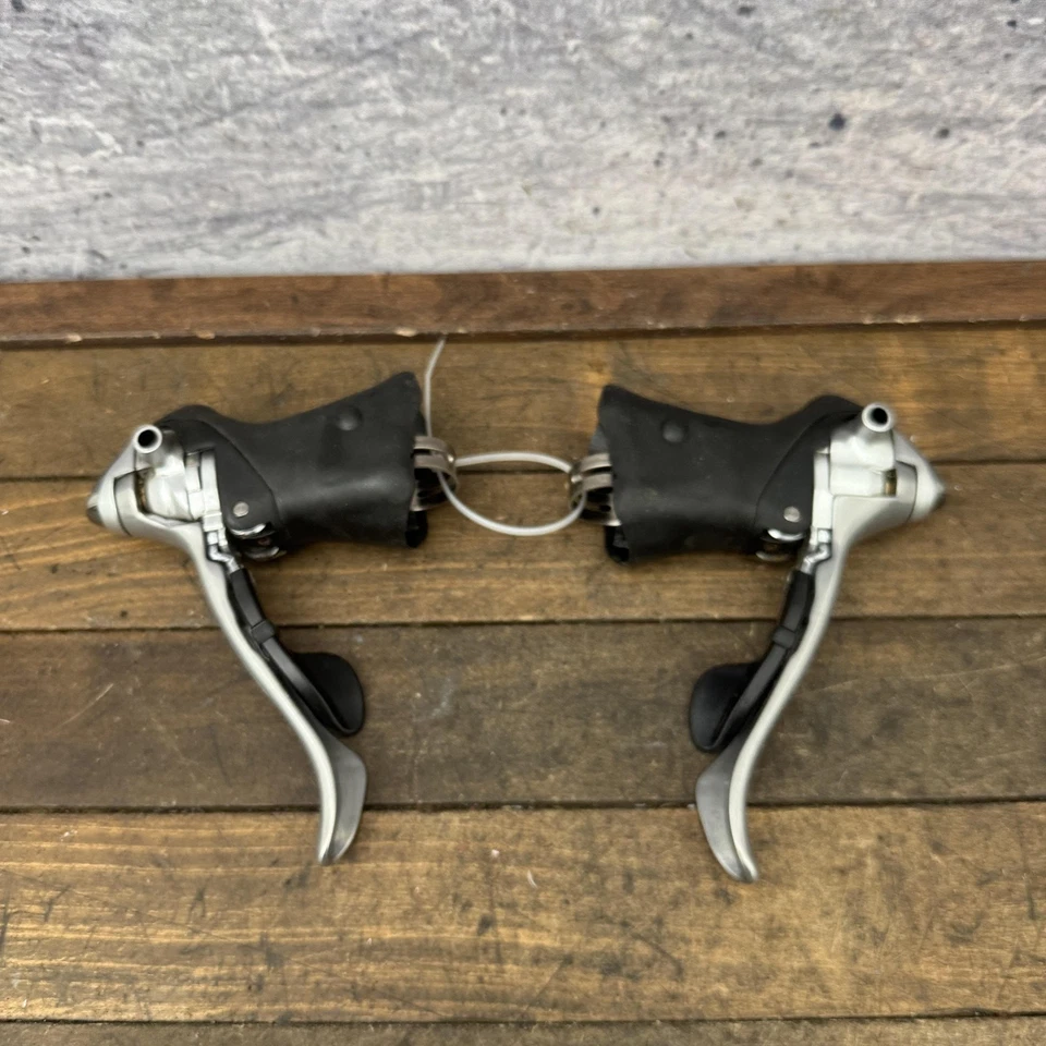 Vintage Shimano Ultegra ST-6510 Flight Deck 2x9 STI Shifters Japan Road Bike - Image 4 of 4