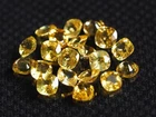 NATURAL MINE - CUSHION YELLOW SAPPHIRE 4.8 to 5.2 MM.