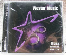 WSR 274 DRAMA: FORENSIC TV WESTAR MUSIC PRODUCTION LIBRARY AUDIO SOUNDTRACK CD