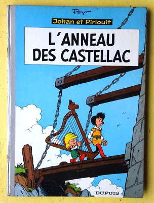 BD JOHAN ET PIRLOUIT N°11 L' anneau de castellac EO 1962 cote 900 TBETAT X2GD35 - Photo 1/4