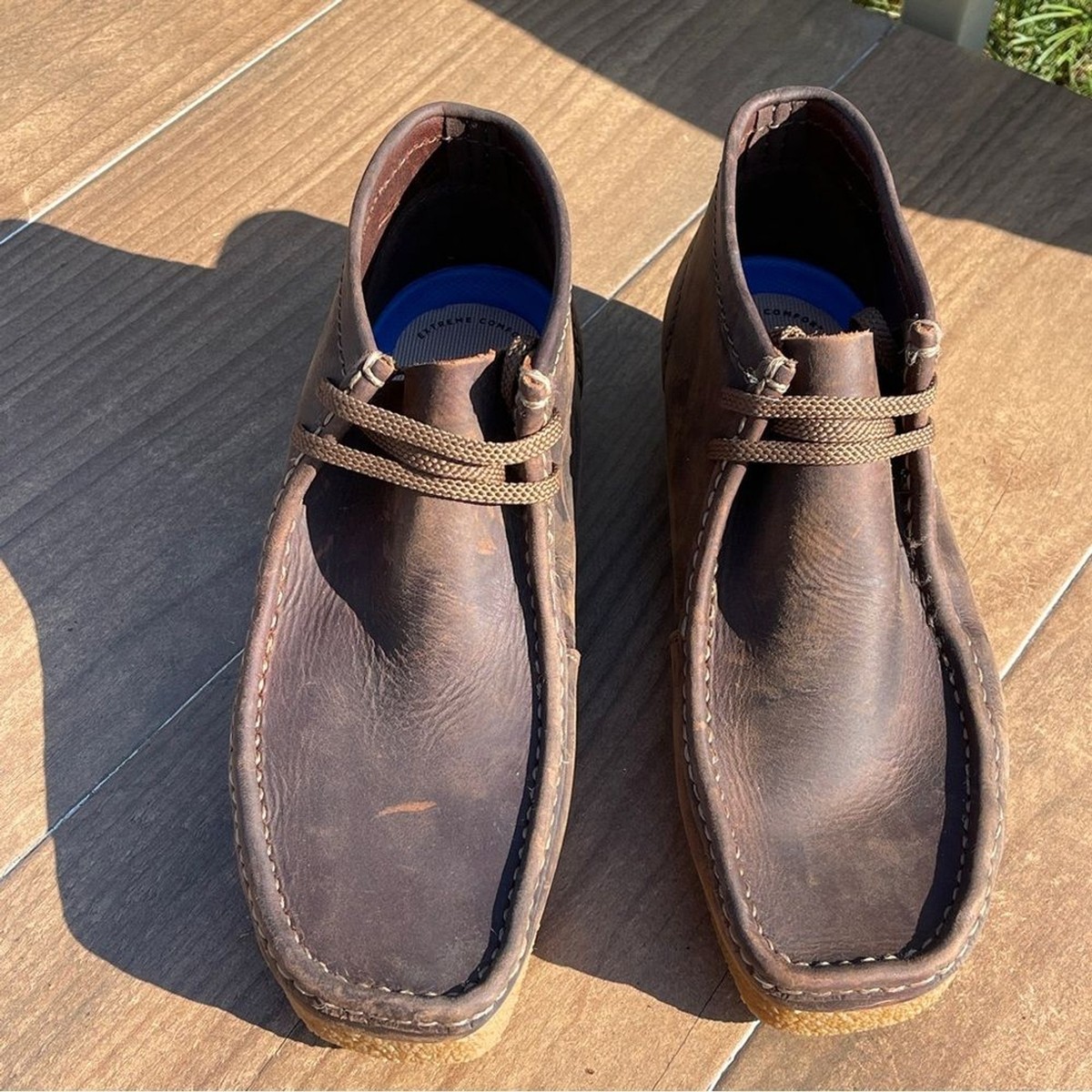 Clarks Collection Men's Shacre Boot Ankle Beeswax Brown | eBay