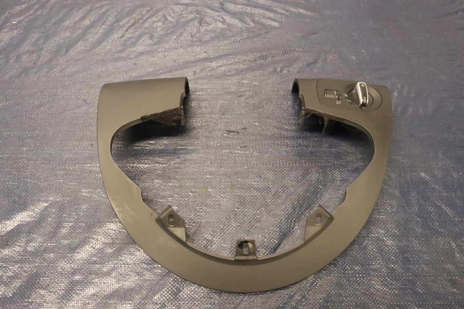 2012 AUDI R8 5.2 QUATTRO SPYDER V10 OEM HEADLIGHT CONTROL SWITCH W BEZEL #1256