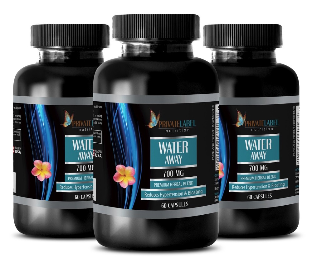 Green Tea Extract 500 - WATER AWAY PILLS - Antioxidant Booster Anti Aging -3 Bot