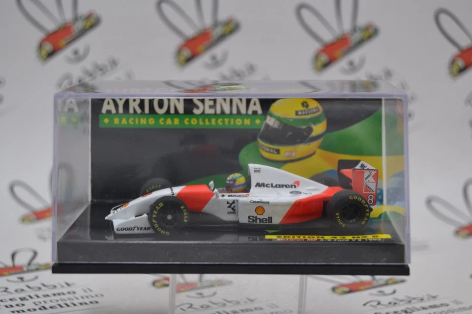 Die Cast " McLaren MP 4/8 - Ford V8 1993 - Edition 43 N.8 " Minichamps 1/43 - Image 2 of 4