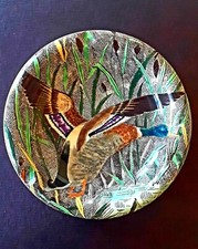 Aschenbecher - Gien France - Handmalerei - Unbenutzt - Malermarke MJ- Tadellos