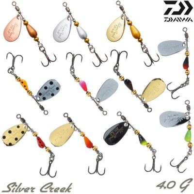Daiwa SILVER CREEK Spinner 4 g Body 42 mm Blade 21 mm Spinner Assorted Colors