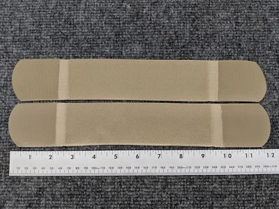 POINT BLANK RIVAL 2 Set Point Blank 2" x 12" Elastic Replacement Straps Body Armor Vest Khaki Tan