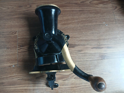 Rare vintage SPONG & CO LTD Coffee grinder of 40's made in England.