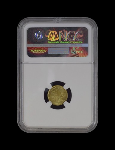 THAILAND. 1957, 5 Satang - NGC MS63 - Rama IX, Mantled Arms - Picture 4 of 5
