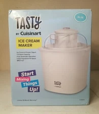 Tasty by Cuisinart Ice Cream Maker, Blue ICM100T 2019