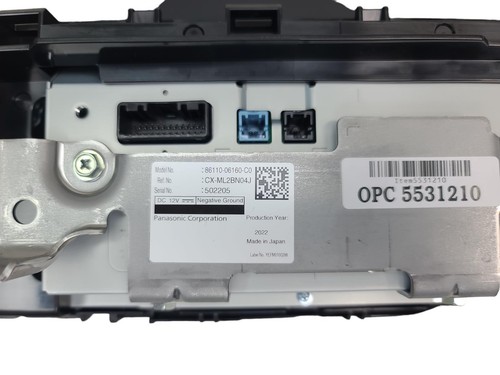 2022 Lexus ES300H Navigation Multimedia Video Display Unit 86110-06160-C0 - Picture 13 of 13