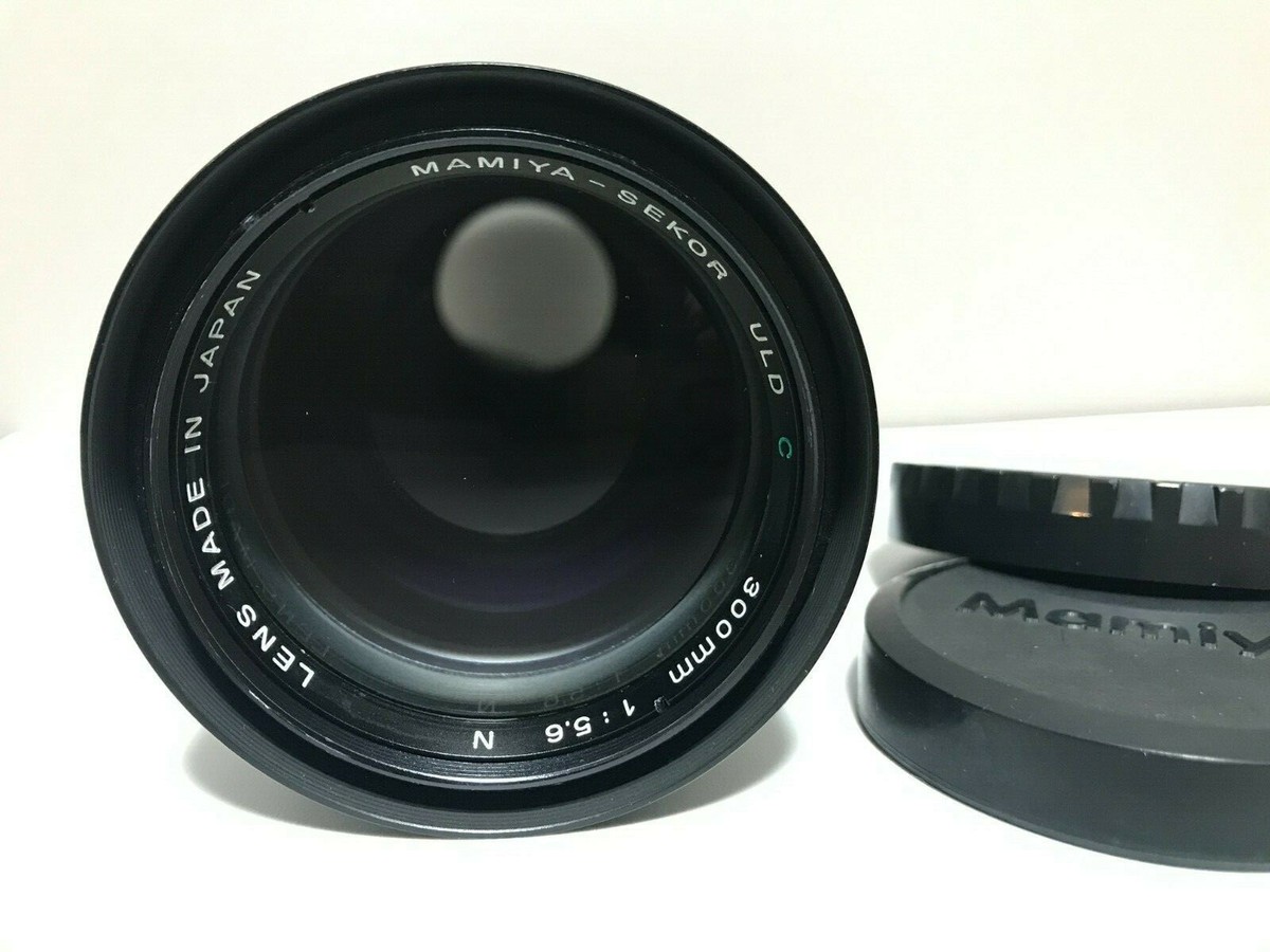 Excellent] Mamiya Sekor ULD C 300mm f/5.6 N Lens with caps From