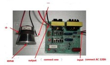An 220v ultrasonic generator 60W power supply board  2pcs 60W 28K a vibrator