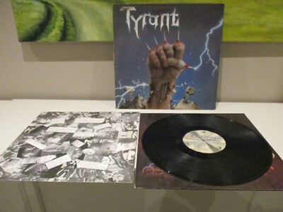 Tyrant Fight for your Life Vinyl LP Schallplatte Heavy Metal VG-bisVG+ Tyrant1