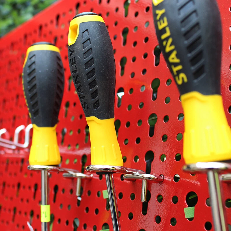 PANNELLO PORTAUTENSILI PORTA UTENSILI FORATO OFFICINE GARAGE  CON/SENZA GANCI - Imagen 4 de 4