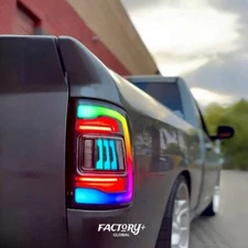 LH+RH RGB Fit 2009-2018 Ram 1500 /2013-2018 Ram 2500 /Ram 3500 LED Tail Lights
