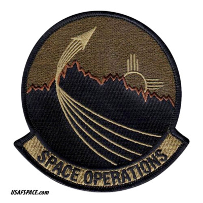 NRO-AEROSPACE DATA FACILITY-SOUTHWEST-SPACE OPERATIONS- USSF USAF DOD OCP PATCH
